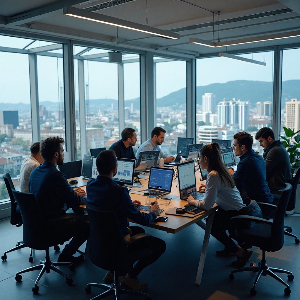 Il team di IntelliTech Italia nel nostro ufficio di Milano